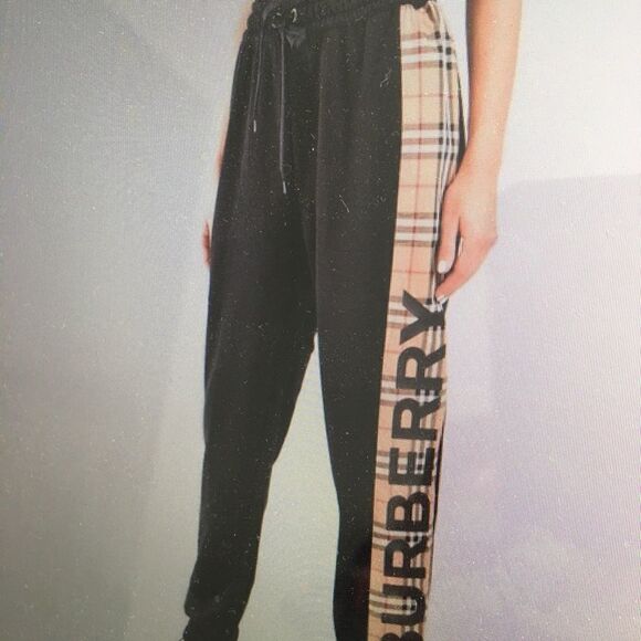 Burberry London England TAG ONLY for $550 Black Women’s Sweat Pants 8024541 1003 - Picture 4 of 4